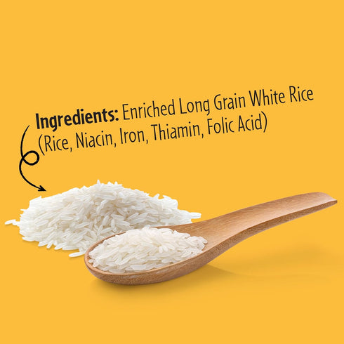 4Sisters 5lb - Enriched Extra Long White Rice - Sustainably Grown - Women Owned