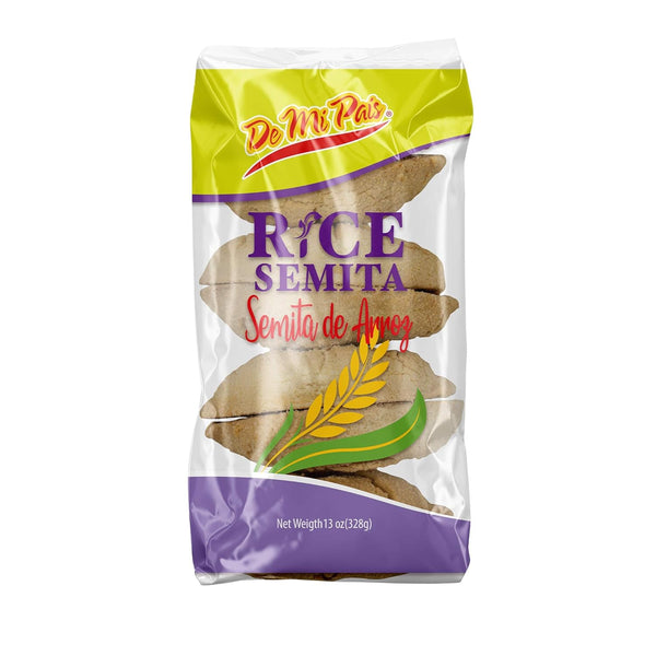 De Mi Pais Semita de Arroz / Border Rice Bread 10oz (3)