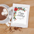 Best Day Ever Spot Poinsettia (Set 24) Christmas Hot Chocolate, Hot Chocolate Bar, Personalized Cocoa Favors, Holiday