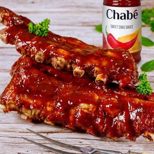 Chab Set, 3 Pack (10.9 oz Pack, Sambal Chili Hot Sauce Gift Each), Hot Sauce Variety Original, Sweet Chili, Spicy