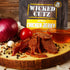 30g (2 Wicked Cutz Sweet & Savory Chicken Jerky, Protein Per Bag, Tender & Easy to Chew Alternative to Chicken Sticks