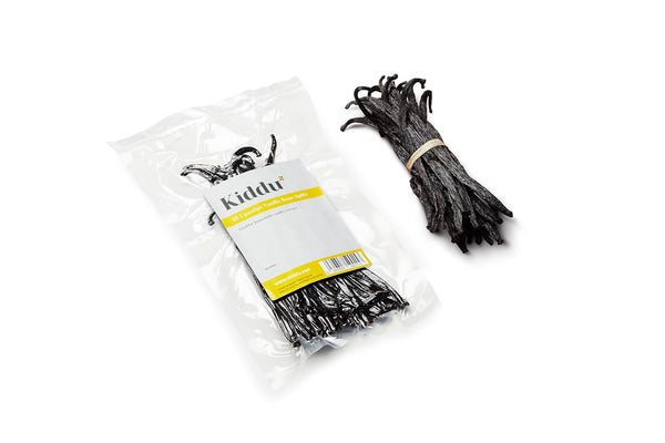 25 Split Extract Grade Intense Uganda Vanilla Beans 5-7 inches for Vanilla