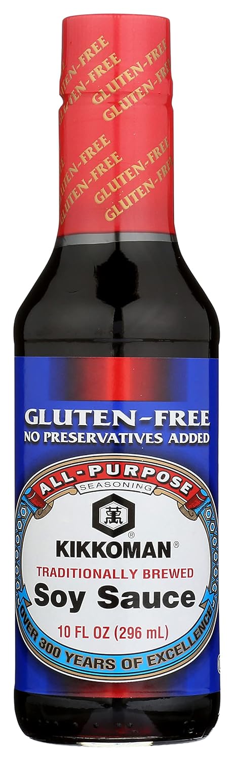 Kikkoman Sauce Soy Gf, 10 Oz (Pack Of 6)