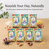 xapuo Pack 7 60g Multigrain Congee Variety Flavors, Each Instant Breakfast Porridge, Mixed Bean Grain Soup, Easy Cook