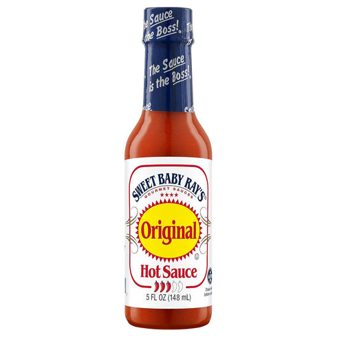 5 oz (Pack 2) Sweet Baby Rays Original Hot Sauce, fl Bottles