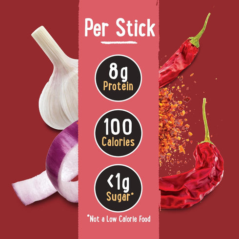 Snack'in For You Chili Con Carne Meat Sticks - Delicious Snack