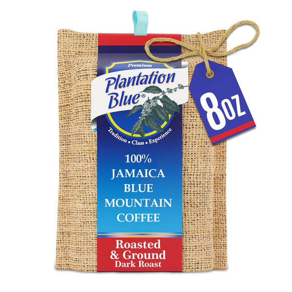 PREMIUM PLANTATION BLUE TRADITION CLASS EXPERIENCE 100% Blue Mountain Coffee, Dark Roast,