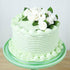 3 120 Count Global Sugar Art Rose Leaf Dark Green Sugar Cake Flower, Sizes, by Chef Alan Tetreault