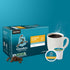 Coffee(Pack 6, 60 Count Caribou Coffee Daybreak Blend Keurig Single-Serve K-Cup Pod, Light Roast of Total)