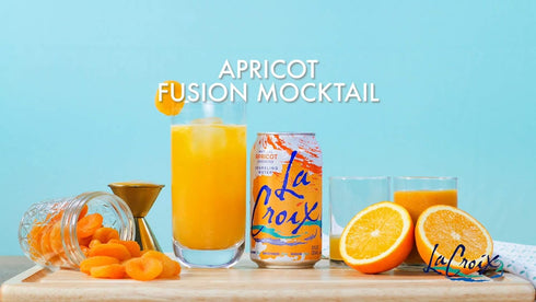 12 oz (Pack 8) La Croix Sparkling Water, Apricot