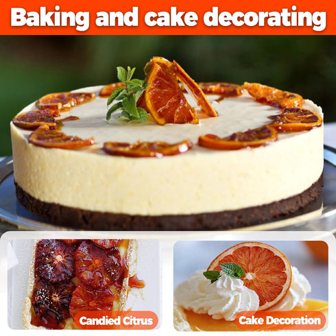 3.53oz 35+ Dried Blood Orange Slices, Natural Dehydrated Blood Orange for Cocktails Garnishing, Tea, Baking, Wreaths