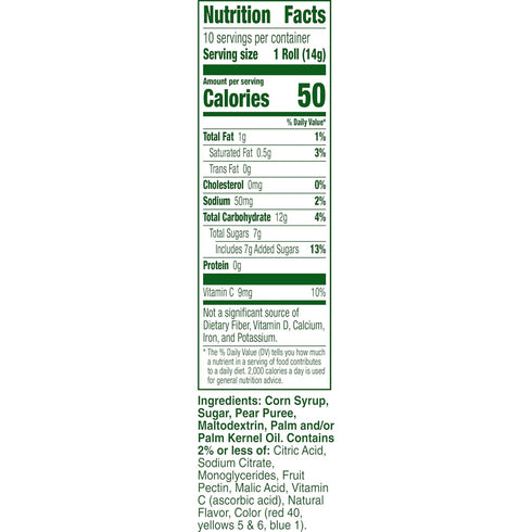 Fruit Roll-Ups 10 5 oz Fruit Flavored Snacks, Strawberry Blast, Ct