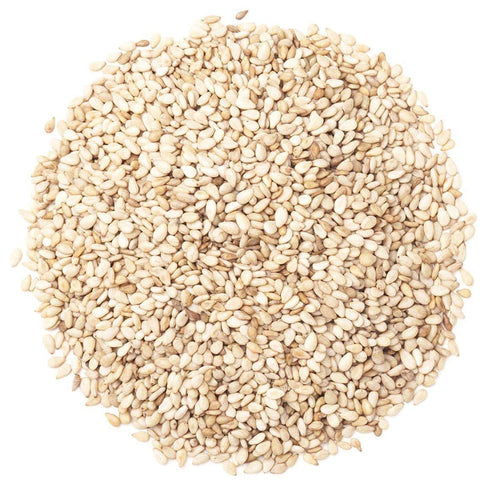 Food to Live Organic Hulled Sesame Seeds, 8 Ounces, Non-GMO, Kosher, Vegan, Perfect for Tahini & Salads
