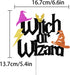 Witch or Wizard Cake Topper, Gender Reveal Baby Shower Party Decorations, Potter Inspired Cake Decor