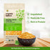 (4 lbs) Organic Tattva Toor Dal - Unpolished Organic Tur Dal (Arhar) - Nutritious & Rich in Taste - Dried Yellow Split