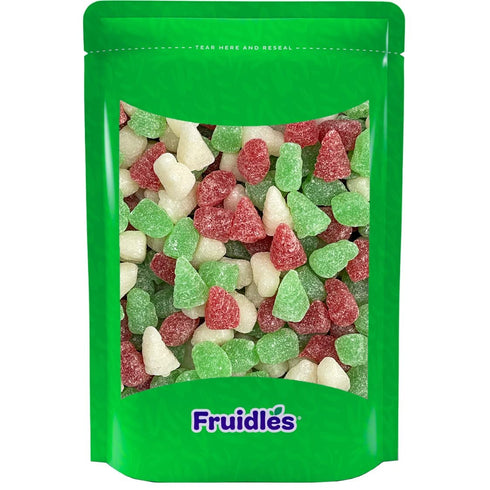 Gummies (5 Fruidles Christmas Holiday Jelly Mix Fruit Candy, Delicious Shaped & Flavored Pounds,Bulk)