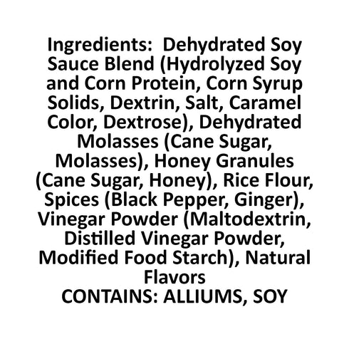 Smoke n Sanity Teriyaki Seasoning, Certified Low FODMAP, Gluten Free, 4.7 oz Shaker