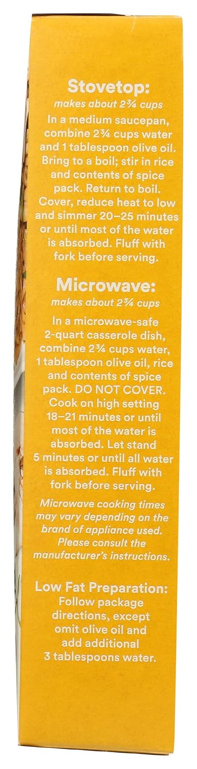 365 6 (Pack 4) by Whole Foods Market, Organic Mushroom and Herb Rice Pilaf, Ounce