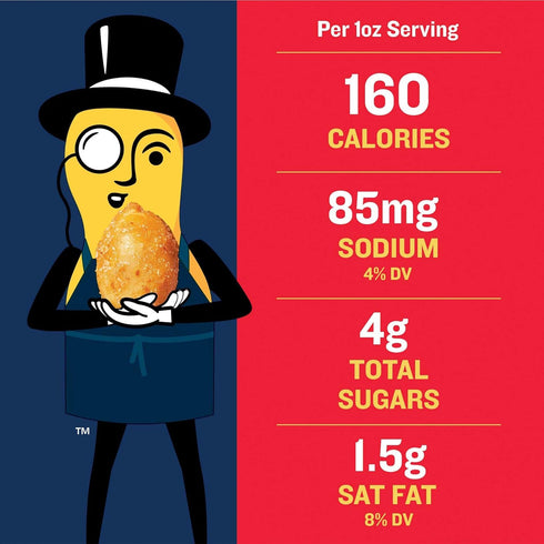 10 1 oz Packs, Pack 6 Planters Honey Roasted Peanuts, ct Box