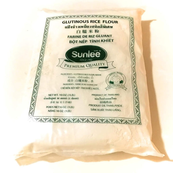 Sunlee 16oz Glutinous Rice Flour - Bot Nep Tinh Khiet - Farine de