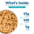(7ct) WonderSlim Instant Protein Oatmeal, Maple Brown Sugar, Gluten Free, Low Carb, Low Sugar