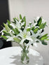Cassiolina 0 Stems Fresh Oriental Lily Flowers Fragrant Lily Bouquet for Vase Home Decor Wedding Party Floral