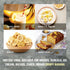 2.47 oz (70g) CRISPY DRIED BANANA VIETFARMFOOD: Freeze-dried, no sugar added, naturally sweet. Nutritious, pure