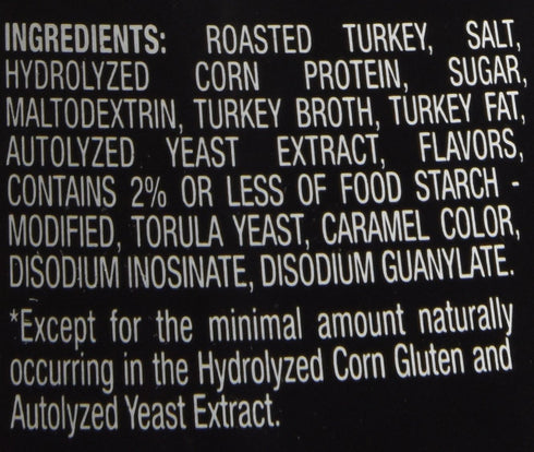 Custom Culinary 1 Gold Label Base Turkey, Pound