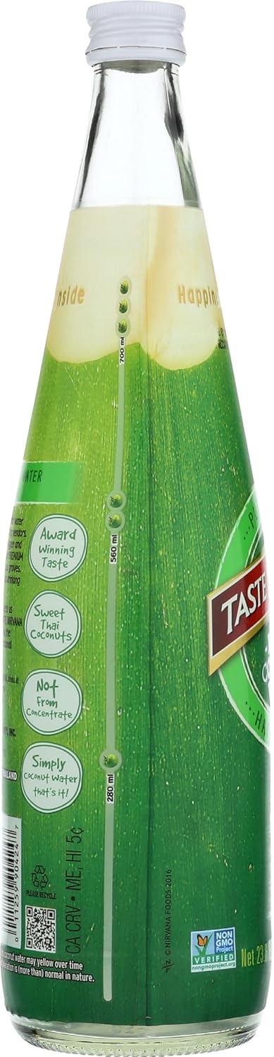 23.6 oz Taste Nirvana, Real Coconut water, fl