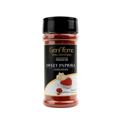 GranAroma Sweet Hungarian Paprika, Sweet & Savory, Authentic, Fine Powder (4 Ounce)