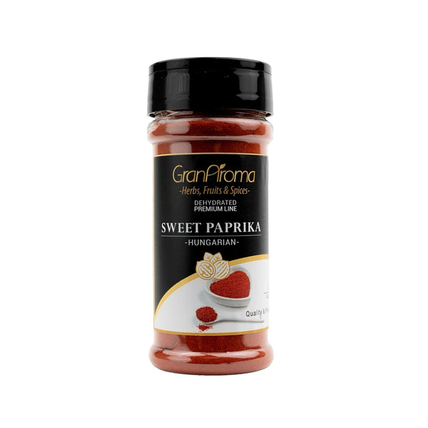 GranAroma Sweet Hungarian Paprika, Sweet & Savory, Authentic, Fine Powder (4 Ounce)
