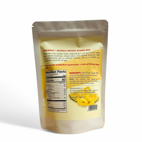 200 Si Gn Fruit - Soft Dried Jackfruit, Low Sugar Added, Naturally Sweet, Healthy Soft Dried JackFruit Snack For Kids