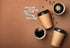 Packets Packets 4g (100 Pack) Le Must Organic Raw Brown Cane Sugar Biodegradable Compostable Clear Stick Organic Sugar