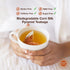 Himalayan Buckwheat Tea - 30 Corn Silk Pyramid Teabags, Roasted Tartary Soba Caffeine Free Premium Grade Tea