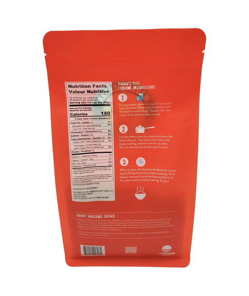 Madame Sarah (2LB) Basmati Rice