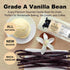 12 GRELIM Madagascar Vanilla Beans New Season Grade A Whole Vanilla Pods Great for Vanilla Extract and Baking