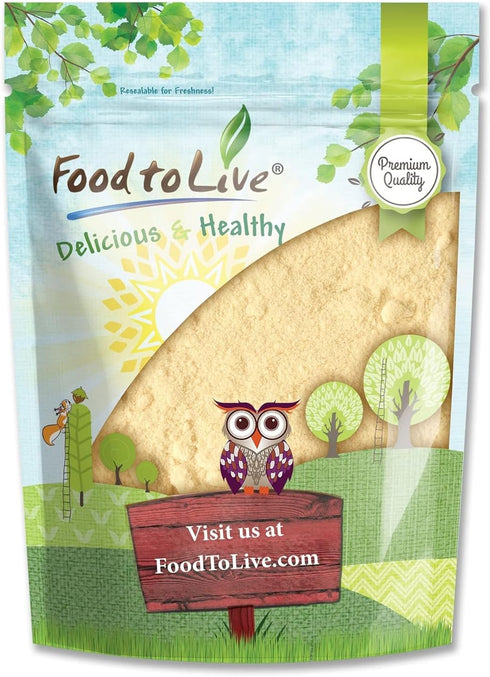Food to Live Carrot Powder, 1 Pound Ground Raw Dried Roots, Vegan,