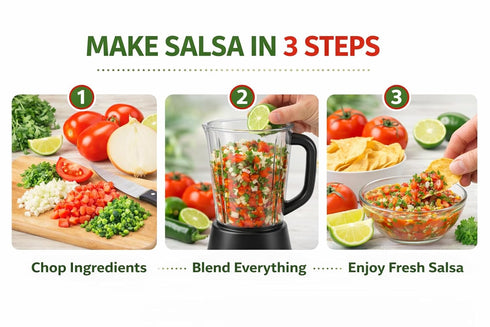 Generic Set 24) Fresh Salsa Kit Roma Tomatoes, Jalapeos, Onion, Lime & Garlic Ready-to-Make Homemade Salsa (Serves