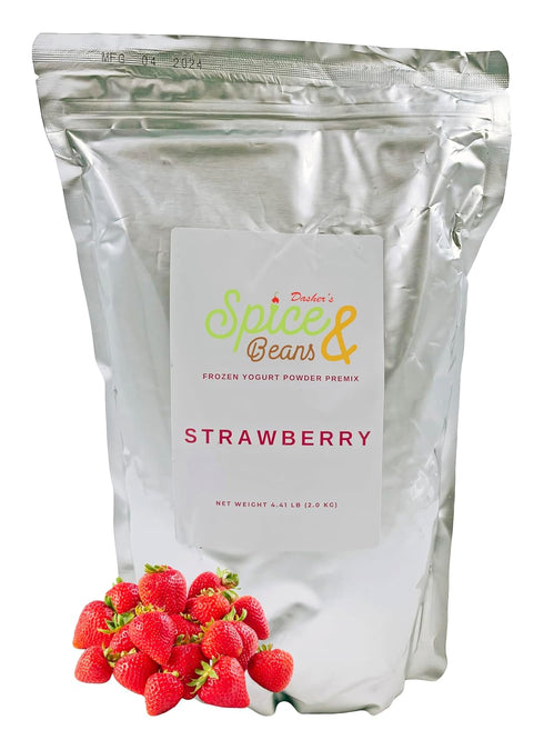 Frozen Yogurt Pre Mix Dasher's Spice & Beans | Gluten Free &