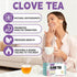 Tenyxarae Bags120 (2g/Bag), 100% Clove Tea Teabags Made from Natural Clove Flower Buds | Supports Digestion