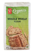 Loblaws Inc. President's Choice Organics Whole Wheat Flour 2.5kg/5.5 lbs. Bag (Imported from Canada)