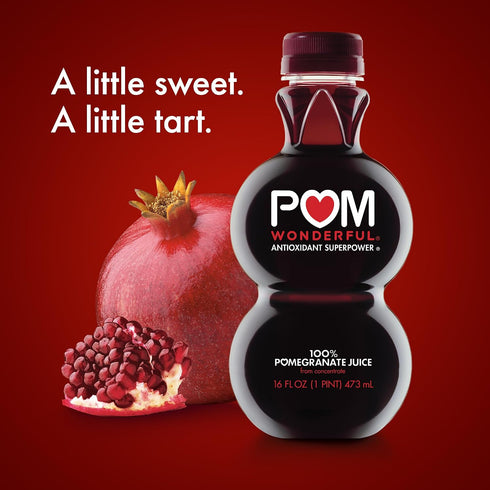 100% 16 POM Wonderful Pomegranate Juice, Ounce Bottle