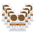 Element Snacks - Peanut Butter Rice Cakes (Pack of 8), All-Natural Rice,