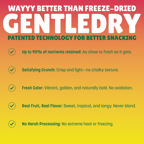 100% 2 oz (Pack 8) BranchOut Crunchy Strawberry Halves, Fruit, Real Dried Strawberries No Added Sugar, GentleDry