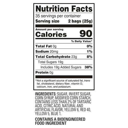Gummy 140 Packs SOUR PATCH KIDS Soft & Chewy Candy, Bulk Candy, Snack