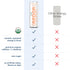 100mg 200mg (Pack 6, 12oz ARDOR ENERGY Sparkling Water with Natural Caffeine & L-Theanine from Organic Green Tea