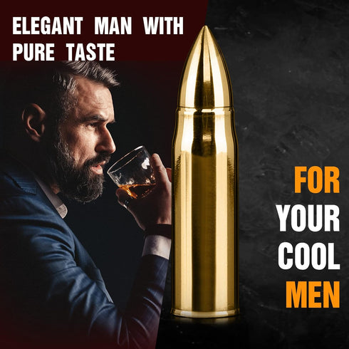Gifts for Men Him Dad Fathers Day, Whiskey Stone Gifts for Husband Anniversary, Unique Birthday Gift Ideas for Dad from