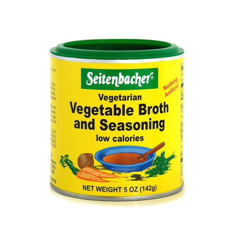 Seitenbacher 5 oz. Vegetable Broth and Seasoning - can