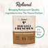 6.3 Pack 1 Roland Foods Porcini Mushroom Israeli Couscous, Specialty Food, Ounce