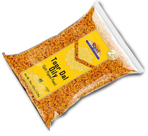 32oz (2lbs) 908g Rani Toor Dal (Split Pigeon Peas) Oily, ~ All Natural | Gluten Friendly | NON-GMO | Vegan | Indian